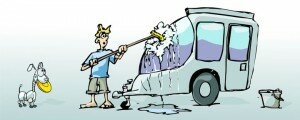 caravan cartoon