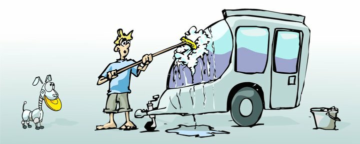 caravan cartoon